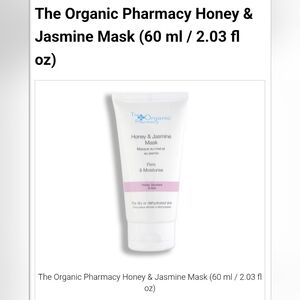 The Organic Pharmacy, Honey & Jasmine Mask, 60ml